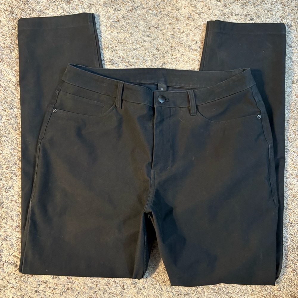 Lululemon Athletica Men’s Black Pants Size 32 Waist EUC